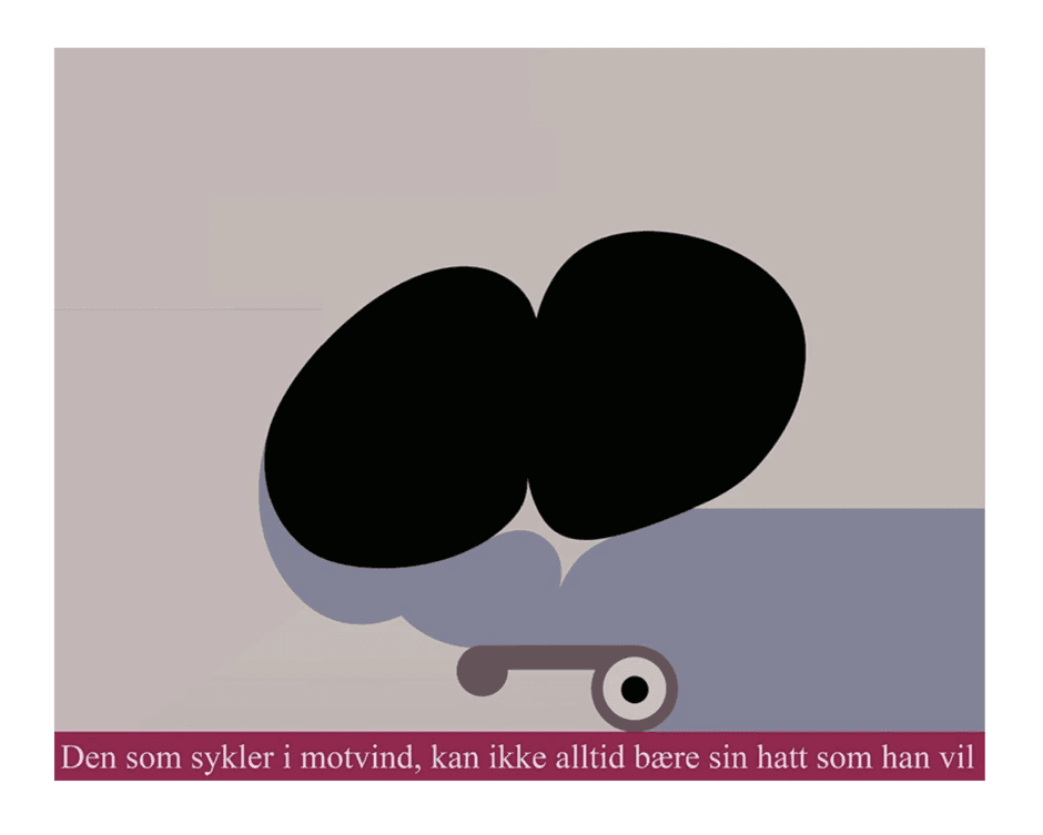 Den sorte syklisten
