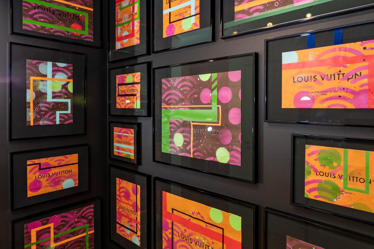 Louis Vuitton custom art
